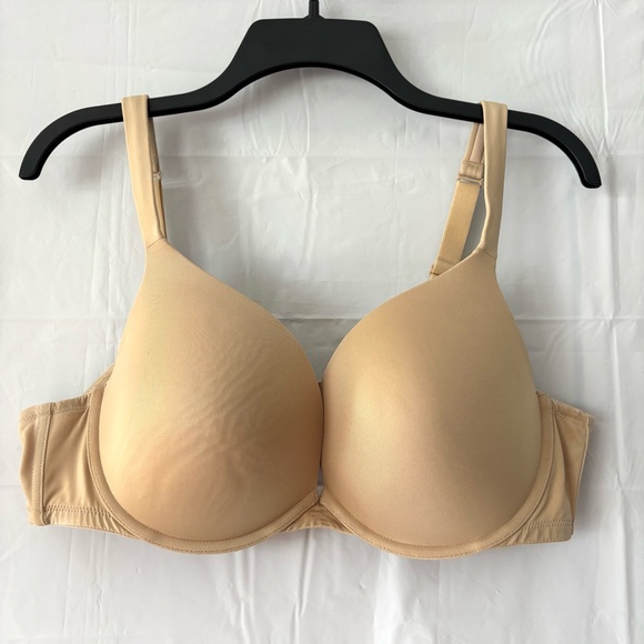 NWOT Cacique tan nude Smooth Boost Plunge Seamless Bra SZ 42C - Picture 11 of 13